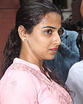 Vidya Balan at Suresh Hiranis Prayer Meet